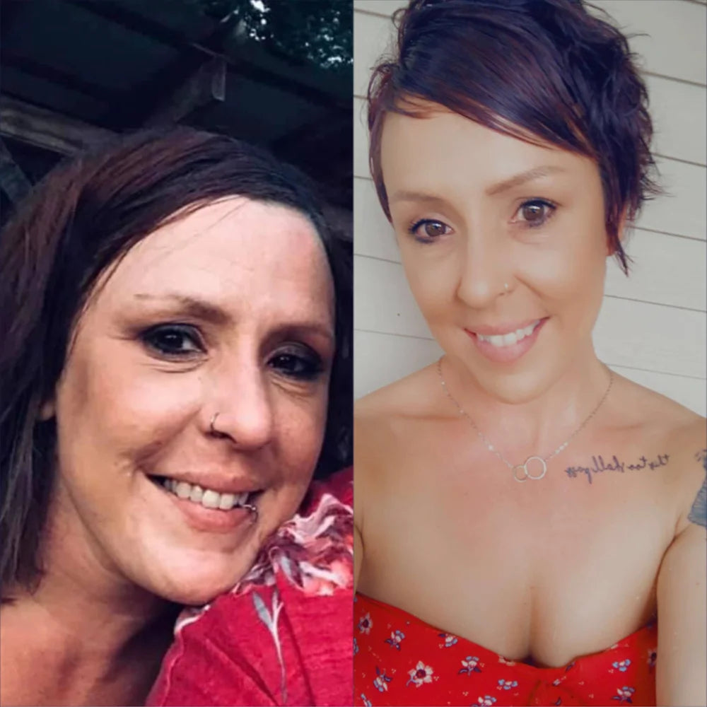 Nikki before and after SkinnyFit Super Youth